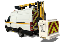 Van Hire Macclesfield - 12.5M Cherry Picker 3.5T - Van hire Macclesfield