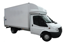 Van Hire Macclesfield - Ford Luton Box Tail Lift - Van hire Macclesfield